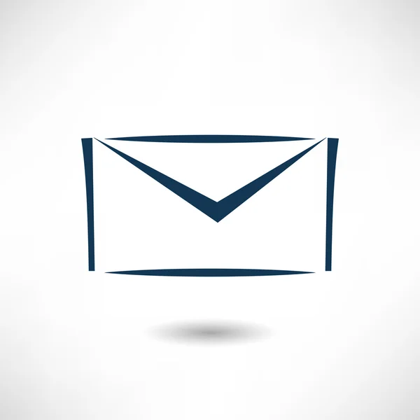 Esbozo de correo icono — Vector de stock