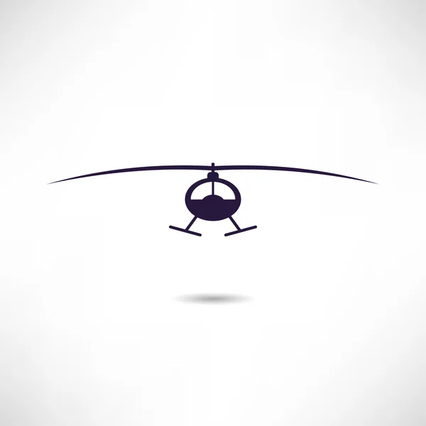 Flying Helicopter icon — Stock Vector
