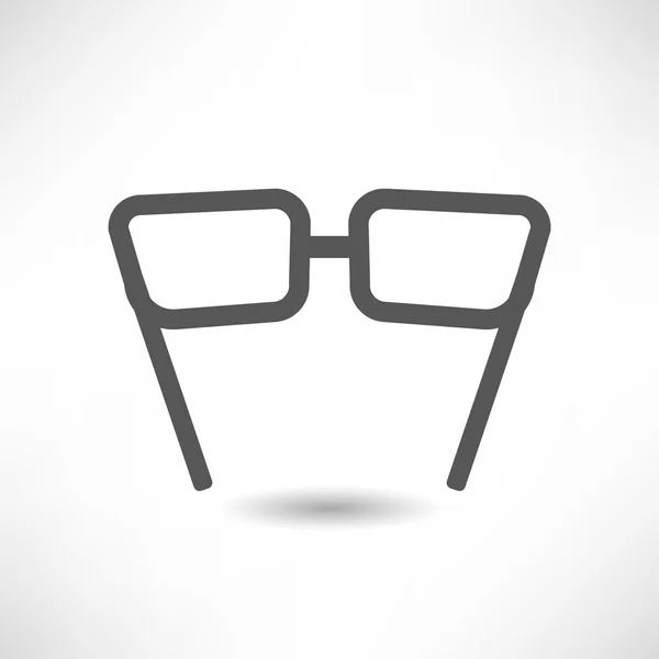 Ikona czarne okulary — Wektor stockowy