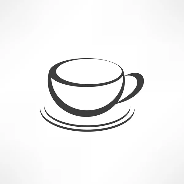 Filiżanka herbata ikona — Wektor stockowy