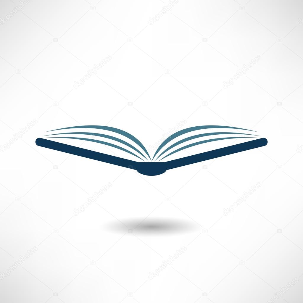 Open Book icon Stock Vector by ©Alexandrovskyi 65113633