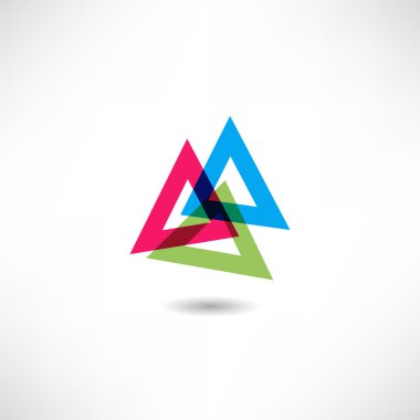 Bağlantı üçgen simgesinin