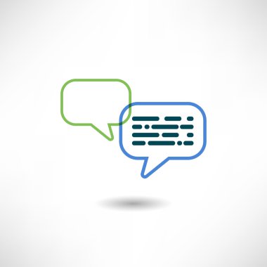 konuşma balonu simgesi