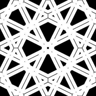 Kusursuz siyah beyaz tasarım, dekorasyon için duvar fayansları