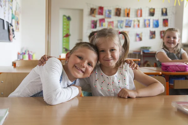 Two classmates — Stock Photo, Image