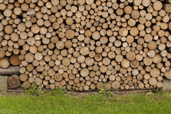 Wood storage outdoor — Stock Image Wood storage outdoor Stock Photo