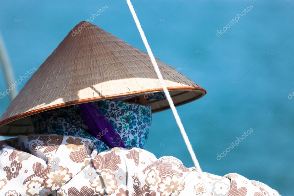 Woman on mekong