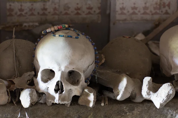 Friedhof Fontanel in Neapel, Italien — Stockfoto