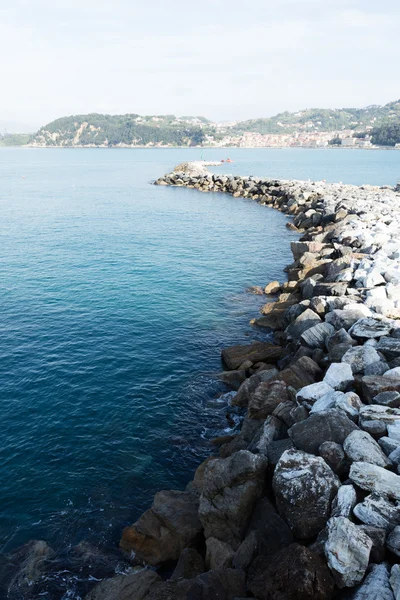 Lerici, pemandangan pelabuhan Italia — Stok Foto