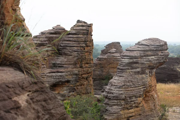 Pancakes rock, Burkina Faso — Foto Stock