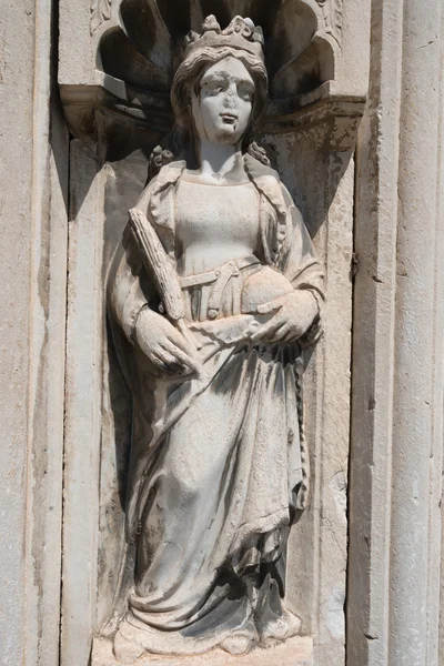 Gothic church in Naples — Stock Photo, Image