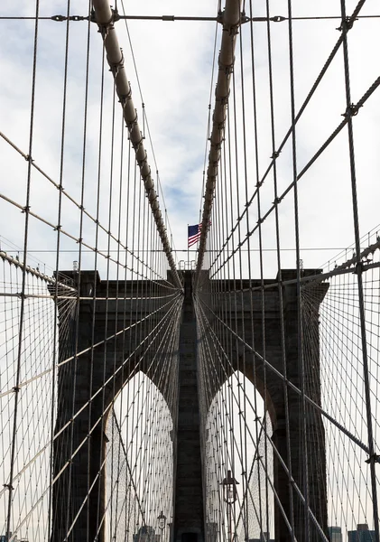 Ponte di Brooklyn — Foto Stock