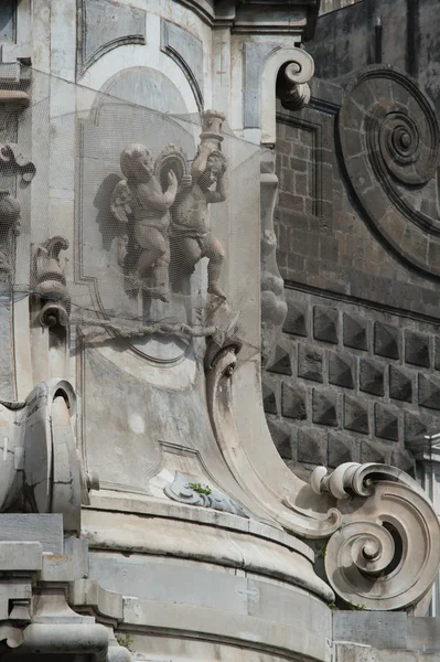 Piazza del Gesù Nuovo — Stock Photo, Image