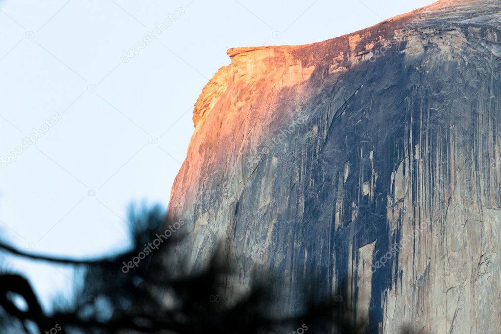 The dome in Yosemite