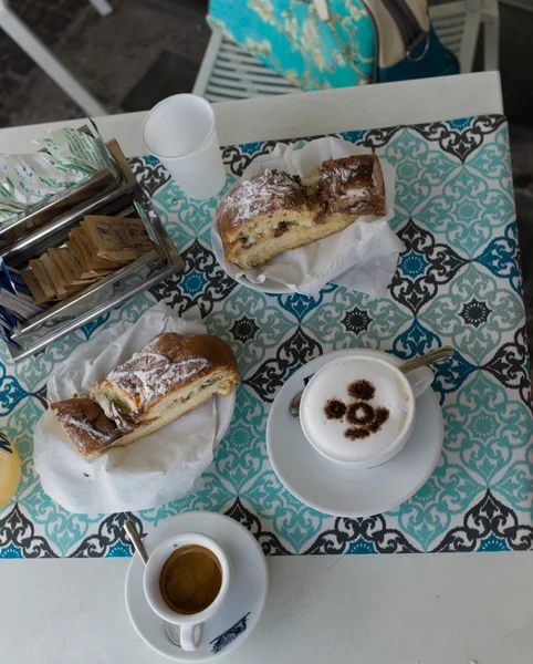 Desayuno italiano — Foto de Stock