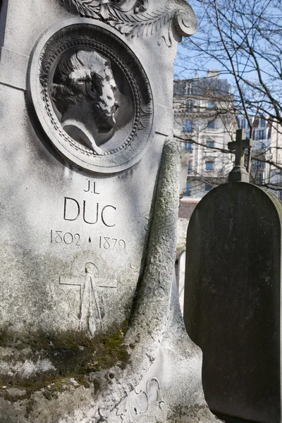 Cimitero di Montmartre, Parigi — Foto Stock