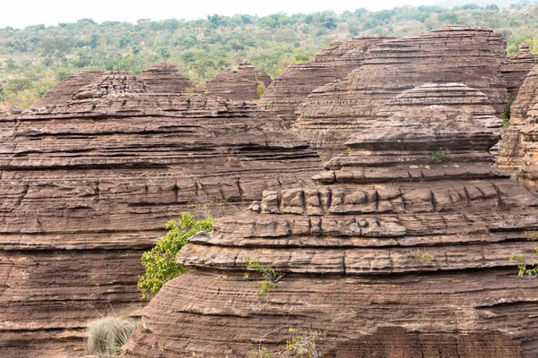 Pancakes rock, Burkina Faso — Foto Stock