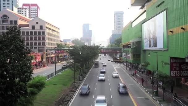 Singapur City Traffic — Vídeo de stock