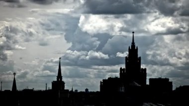 Şaşırtıcı Moskova bulutlar