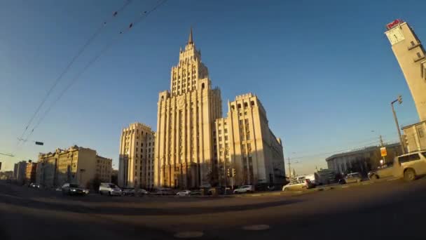 Increíbles edificios de Moscú — Vídeo de stock