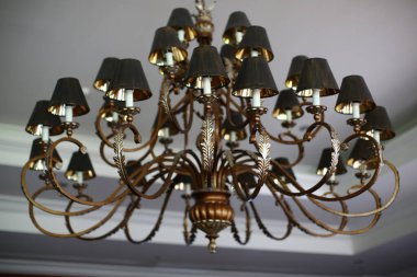 Türkiye Antalya Oteli Dinlenme Denizi Kızıl Kütüphanesi İç Avizesi