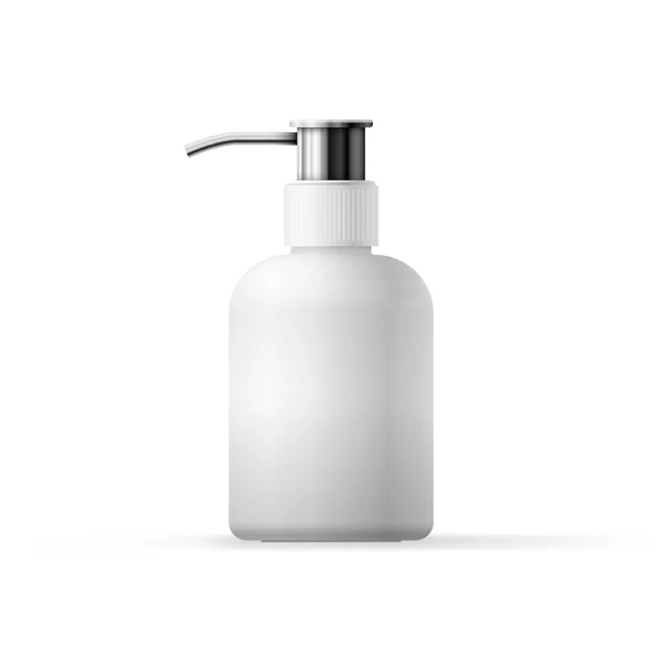 Design štítku antibakteriálního tekutého mýdla na ruce — Stockový vektor