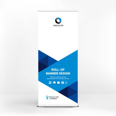 Yuvarlak reklam afişi, dinamik tasarım, konferanslar için şablon, iş seminerleri