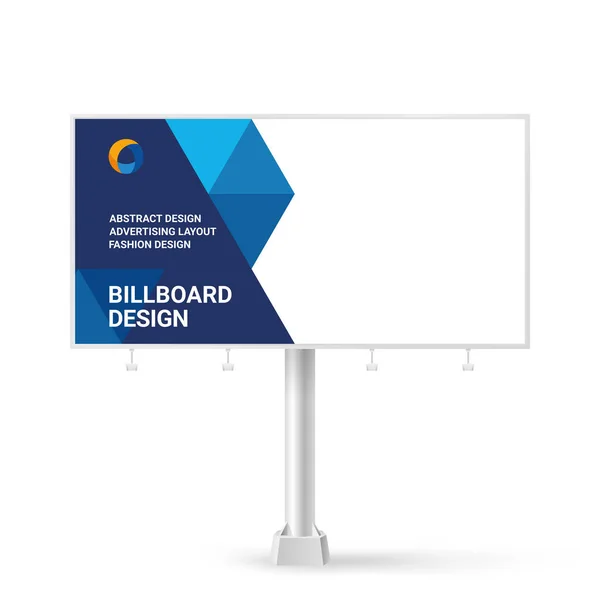 Plakatwand, Vorlage für Werbeartikel und Dienstleistungen, kreatives Design — Stockvektor