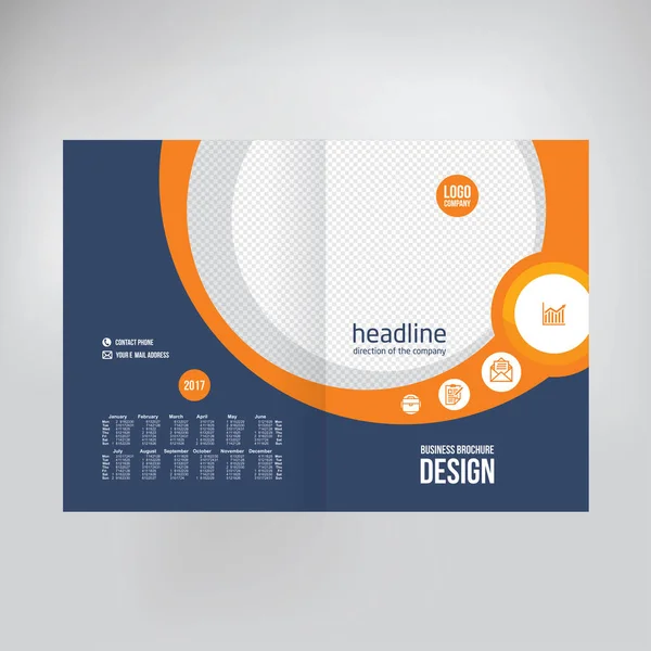 Cover-Design für die Produktpräsentation, kreatives Layout von Booklet-Cover, Katalog, Flyer, trendiges Design für Printprodukte — Stockvektor