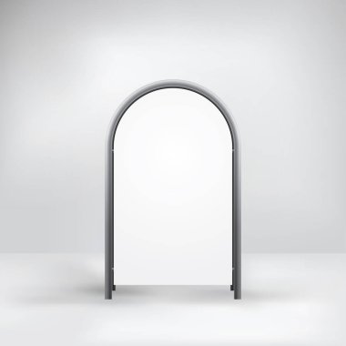 Perakende Lokantası Kullanımı, Kaldırım İşareti, Vektör