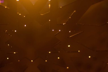 Parlak noktalar ve çizgilerle soyut bir arkaplan. iş dünyası için modern gelecek modeli.