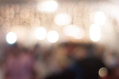 Geceleri Bokeh ile bulanık resim