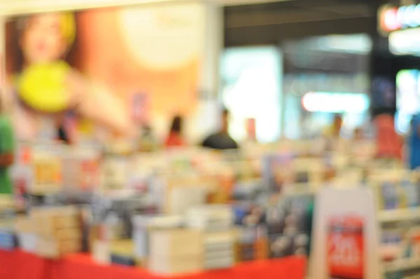 Borrão Imagem Dentro Shopping Center Fundo — Fotografia de Stock