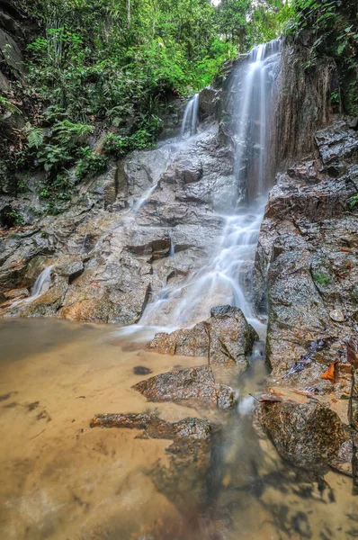  Şelaleli nehir manzarası