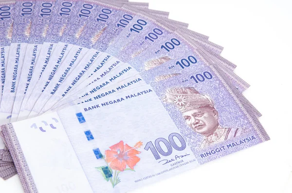 Malesia Valuta Delle Banconote Ringgit Malesi — Foto Stock