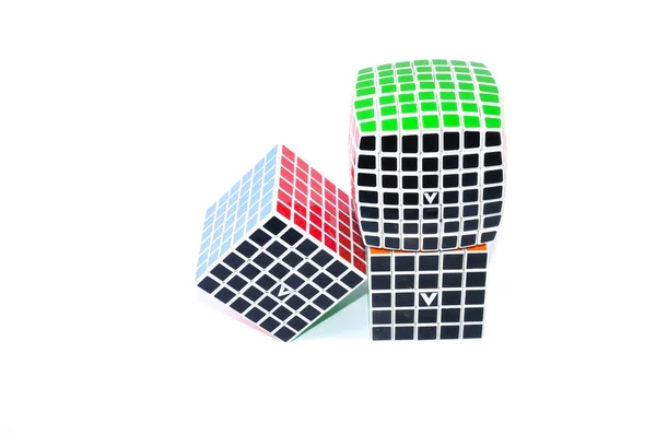 Selangor Malaysia February 3Rd 2015 Cube White Background Cube Version — Stock Photo, Image