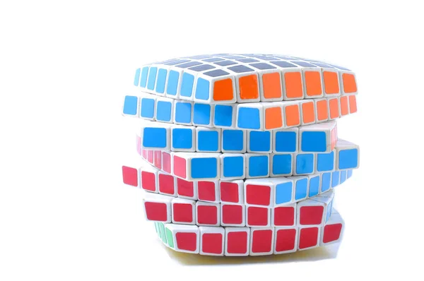 Selangor Malaysia Φεβρουαριου 2015 Cube Στο Λευκό Φόντο Cube Είναι — Φωτογραφία Αρχείου