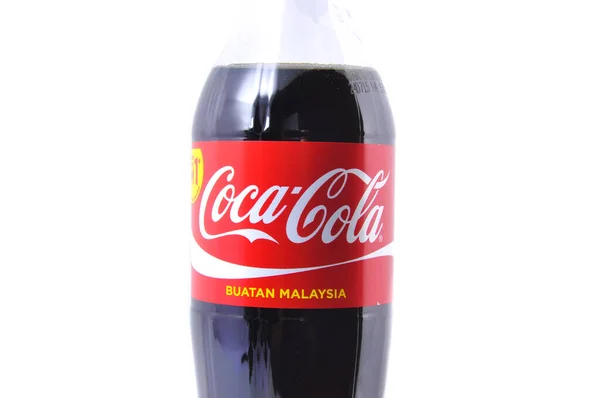 Kuala Lumpur Malaisie Décembre 2015 Photo Coca Cola Bouteille Plastique — Photo