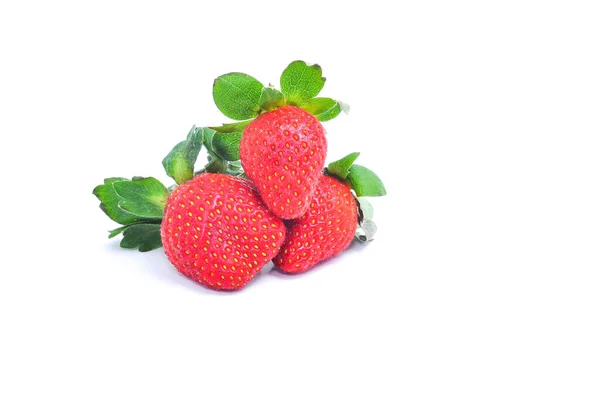 Strawberry Isolated White Background — Stock Photo, Image