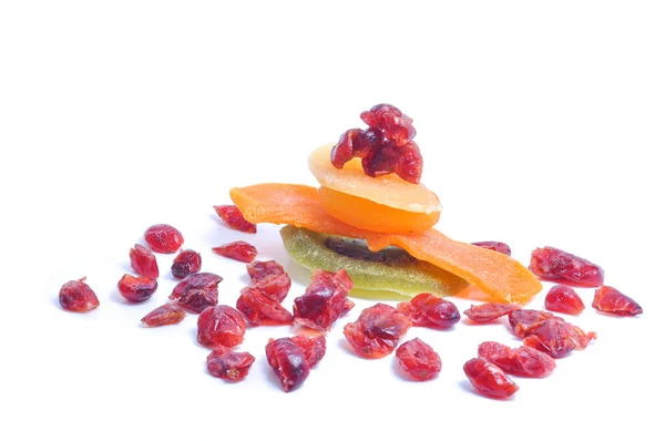 Assortiment Fruits Secs Savoureux — Photo