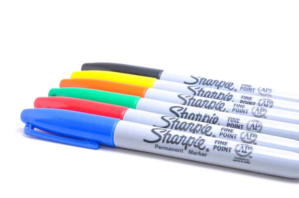 Selangor マレーシア 2020年12月20日シャルピー パーマネント マーカー シャーピー Sharpie 20カ国以上で販売されている筆記具 主にマーカーペン のアメリカのメーカーである — ストック写真