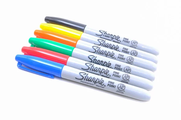 Selangor マレーシア 2020年12月20日シャルピー パーマネント マーカー シャーピー Sharpie 20カ国以上で販売されている筆記具 主にマーカーペン のアメリカのメーカーである — ストック写真