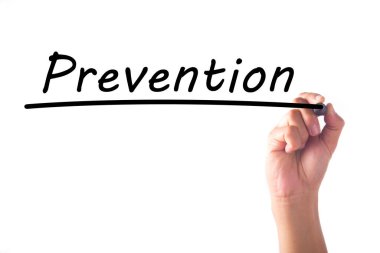 Saydam tahtada el yazısı önleme sözcüğü