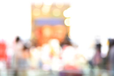 Deponun bulanık arkaplanı