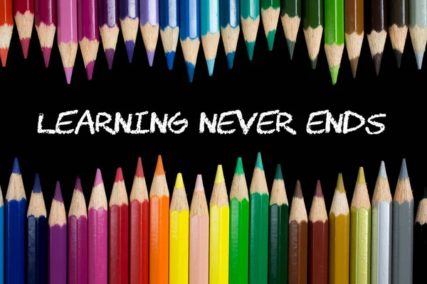 Öğrenme asla renkli kalemlerin bileşimiyle bitmez. 