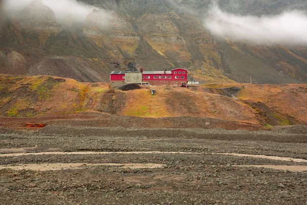 Longyearbyen Acordo Mais Setentrional Mundo Svalbard Fotografias De Stock Royalty-Free