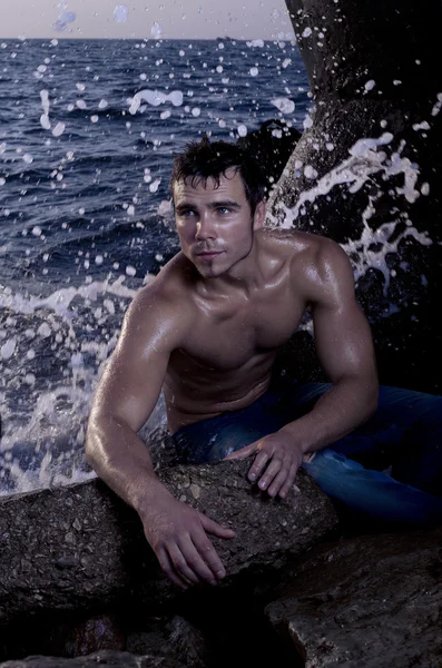 Dalga deniz seksi çocuk.