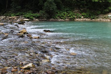 Khosta nehrinin fırtınalı suları