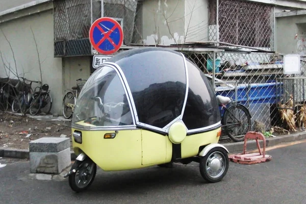 Residential Motorcycle Car China — Stock Photo, Image