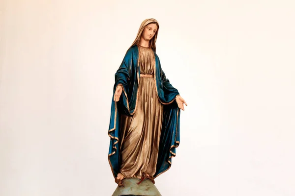 Estatua Imagen Nuestra Señora Gracia Madre Dios Religión Católica Virgen — Foto de Stock